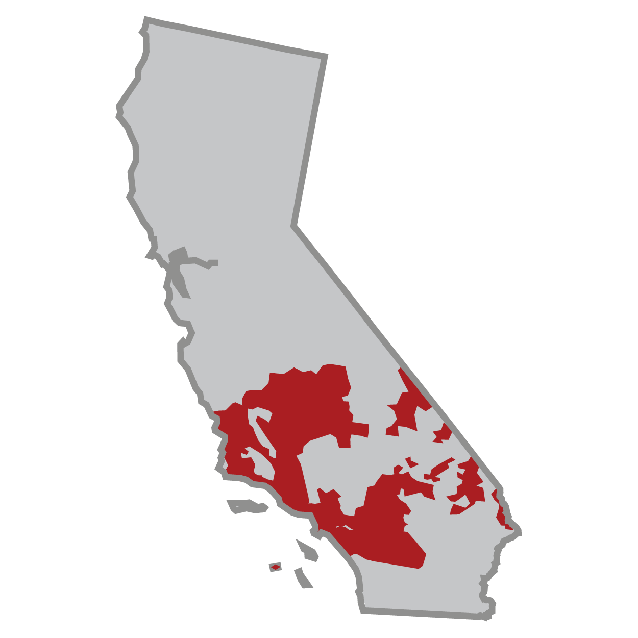 A map shows NDIA Greater Los Angeles covers LA and the surrounding areas.